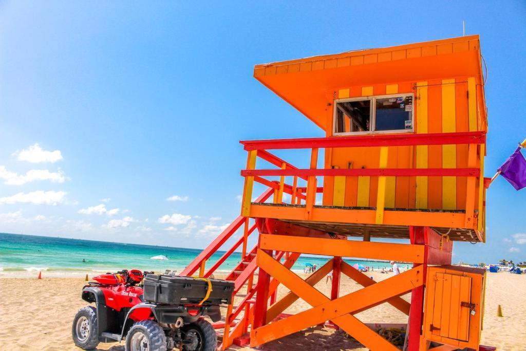 Apartment On The Beach Miami Beach Buitenkant foto